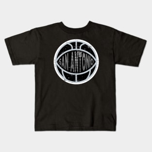 San Antonio Basketball 2 Kids T-Shirt